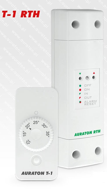 Monikäyttö termostaatti T1 RTH Langaton + vastaanotin