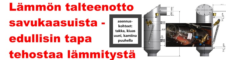 Hukkalämmön talteenotto savukaasuista Hukkalämmön talteenotto savukaasuista
