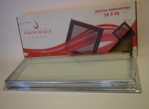(kuva kohteelle) Valkoinen säleikkö 16x45