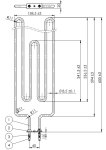 (image for) Sauna heater element 2200W