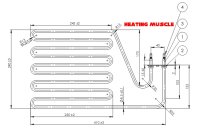 (image for) Sauna heater element 1500W