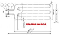 (image for) Sauna heater element 3500W