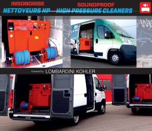 (image for) Hot water moto pressure washer