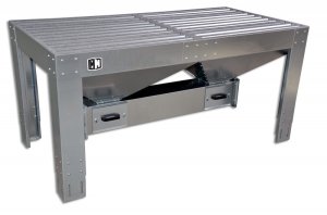 (kuva kohteelle) Imupöytä hiontaan 100x200cm