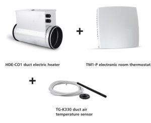 (image for) Electric duct heater HDECO 100 - 160