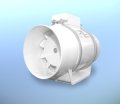 (kuva kohteelle) TURBO D 125 HS/LS kanavapuhallin