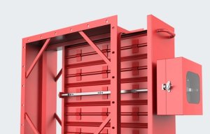 (image for) Electrostatic filter for smoke gas 3000 m3/h