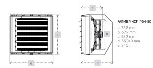 (kuva kohteelle) Farmer Vesilämmitin 58kW puhaltimella