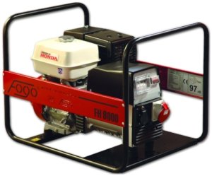 (image for) Generator set FH8000 (Honda engine)
