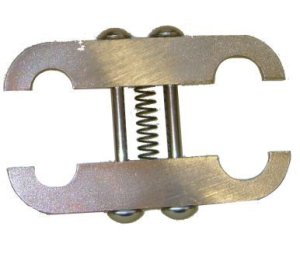 (image for) Clamp for Tube template rammer DN12 & DN25