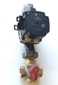 (image for) Pump station Grundfos UPM3 Auto L 25 70 + 4-way valve
