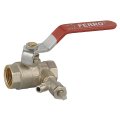 (image for) Ball valve with drain female - female