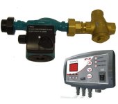 (image for) Pump gruop for wooden boiler