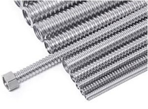 (image for) Corrugated stainless steel pipe AISI304 Dn 15 3/4 10m