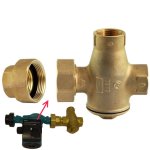 (image for) Thermostatic valvev Dn25 for wooden boiler