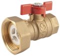 (image for) Shut off valve + non-return valve 1" x 1 1/2