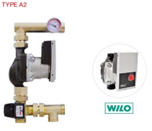 (image for) A1 Wilo Pump group with Esbe 3-way valve