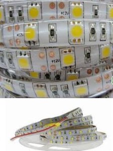 (kuva kohteelle) Viileän valkoinen Led-nauha 2400-3000lm 12V