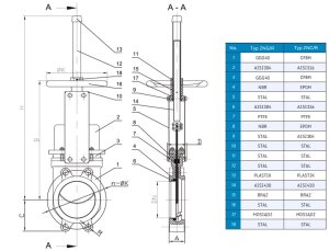 (image for) Sliding valve Dn50