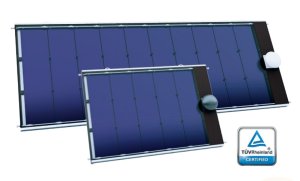 (kuva kohteelle) PolarSol Stellator10 aurinkokeruupiiri vesilämmityspaneeli 10m2