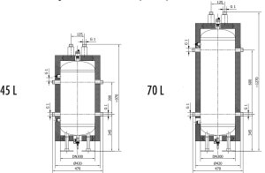 (image for) Multi-zone accumulation hydraulic separator 45L