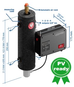 (kuva kohteelle) MINI 3 - 8 kW sähkökattila PV-ready