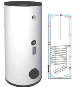 (kuva kohteelle) Regulus Lämminvesivaraaja RBC 500 l - 1 kierukka