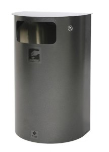 (image for) Garbage Container 30 antique silver