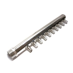 (kuva kohteelle) Jakotukki ruostumaton 2" 10 x 1/2