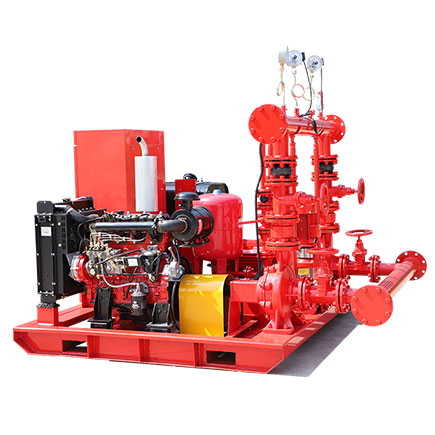 (image for) Fire-fighting pump unit to EN 12845