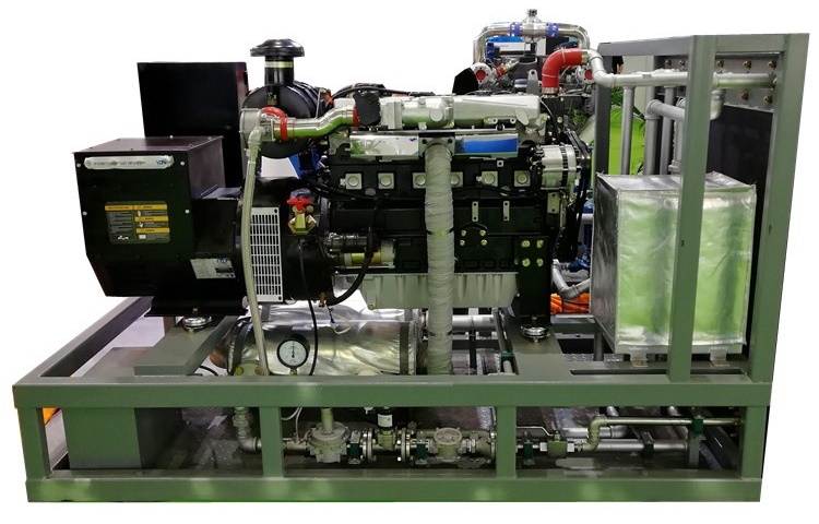 (kuva kohteelle) Biokaasugeneraattori CHP 100kW+120kW PRIME POWER