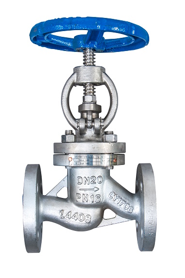 (image for) Globe valve stainless steel 1.4408, PN16