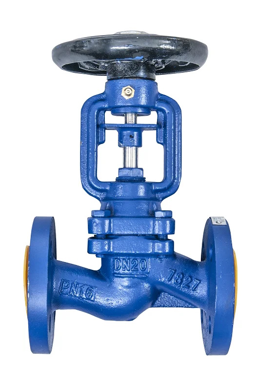 (image for) Bellow sealed Globe valve iron PN16