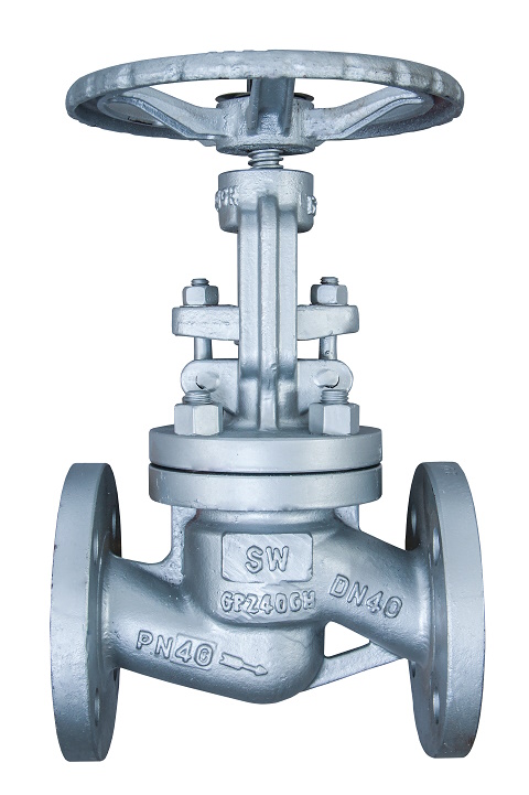 (image for) Globe valve stainless steel, PN40