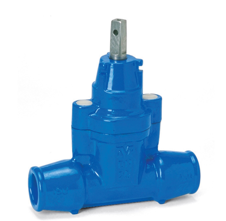 (image for) House shut-off valve for PE pipes