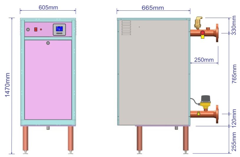 (image for) Electric boiler Basic 240 kW