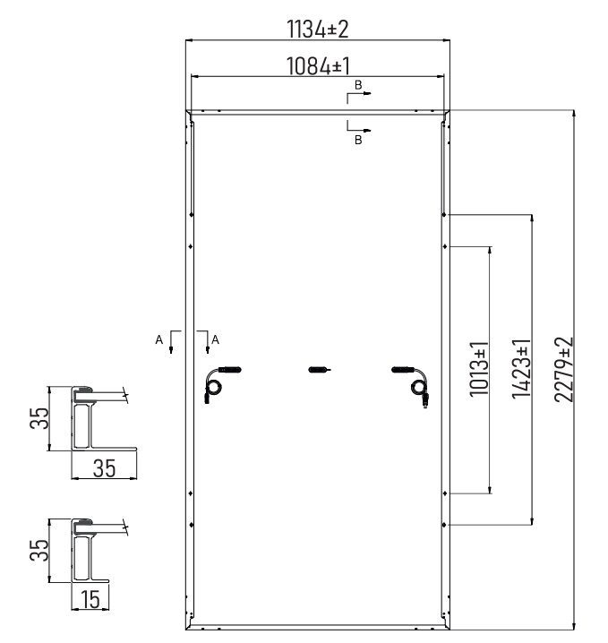 (image for) Solar panel 550Wp